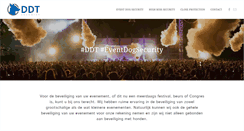Desktop Screenshot of ddt-security.nl